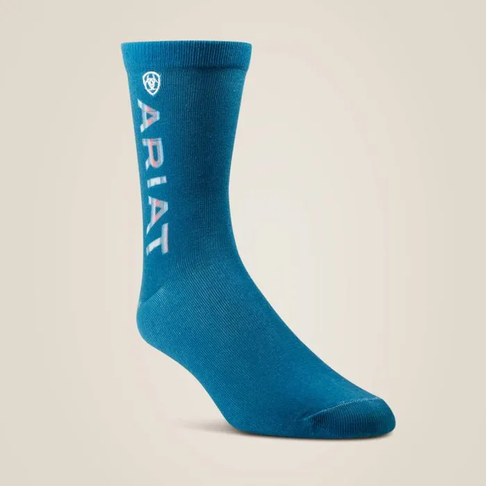 Women Socks Ariat Adobe Canyon Crew Sock 2 Pair Multi Color Pack Redturquoise Women Socks Ariat Adobe Canyon Crew Sock 2 Pair Multi Color Pack Redturquoise