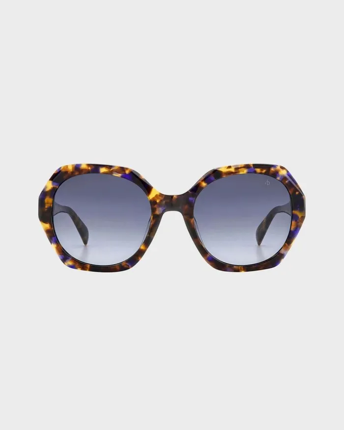 Women Sunglasses Rag 038 Bone Annalise Brown Blue Havana