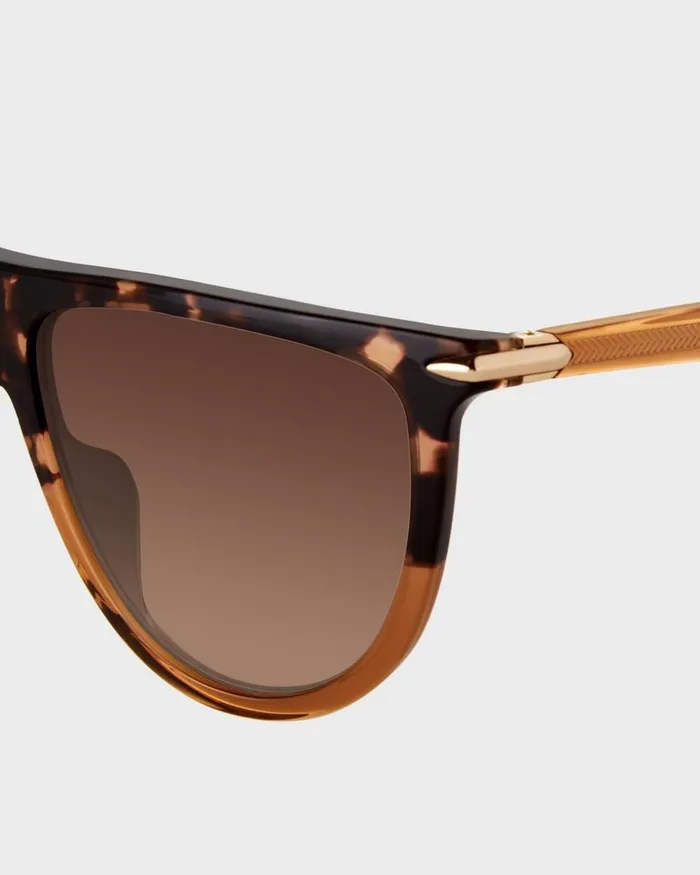 Women Sunglasses Rag 038 Bone Serena Shade Havana Brown