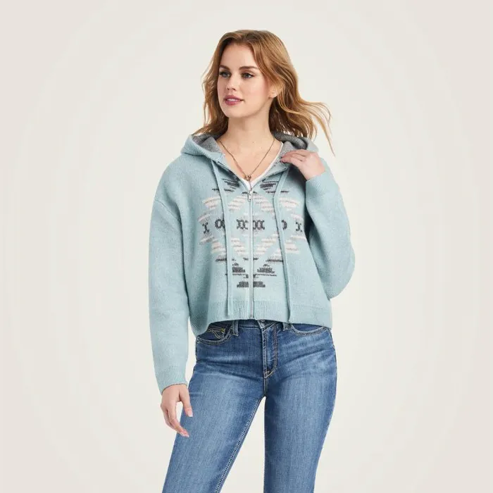 Women Sweaters and Cardigans Ariat Agave Garden Sweater Arctic