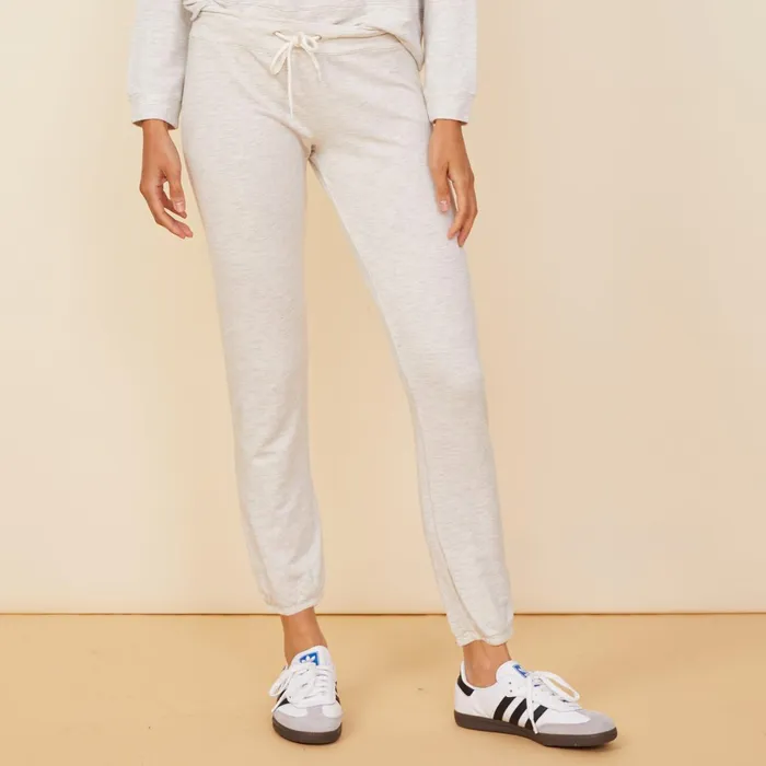 Women Sweats MONROW Supersoft Vintage Sweats Ash