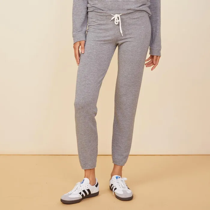 Women Sweats MONROW Supersoft Vintage Sweats Dark Heather