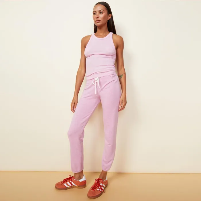 Women Sweats MONROW Supersoft Vintage Sweats Pink Lavender