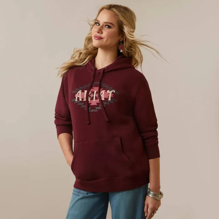 Women Sweatshirts and Hoodies Ariat Diamond Hoodie Twany Port