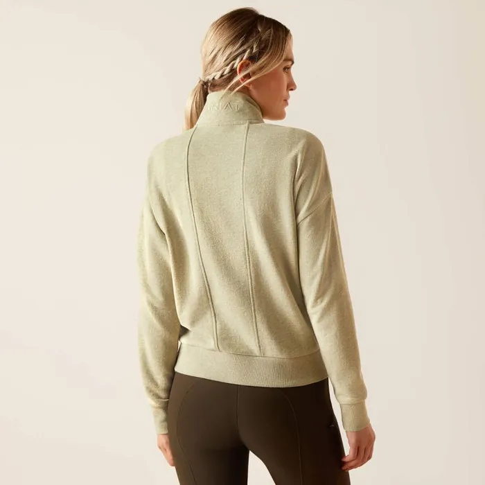 Women Sweatshirts and Hoodies Ariat Friday Cotton 12 Zip Sweatshirt Heather Laurel Green Women Sweatshirts and Hoodies Ariat Friday Cotton 12 Zip Sweatshirt Heather Laurel Green