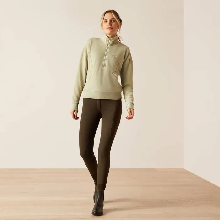 Women Sweatshirts and Hoodies Ariat Friday Cotton 12 Zip Sweatshirt Heather Laurel Green Women Sweatshirts and Hoodies Ariat Friday Cotton 12 Zip Sweatshirt Heather Laurel Green