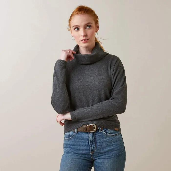 Women Sweatshirts and Hoodies Ariat Lexi Sweater Charcoal