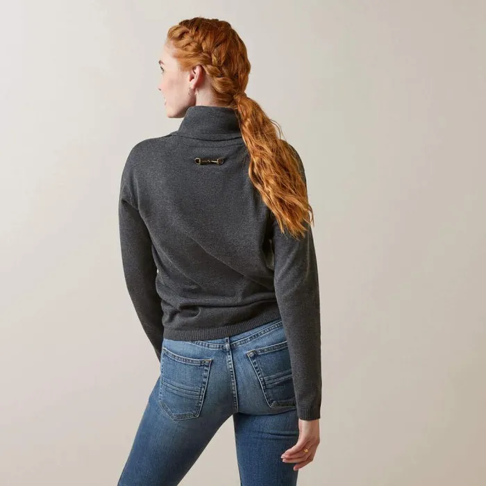 Women Sweatshirts and Hoodies Ariat Lexi Sweater Charcoal