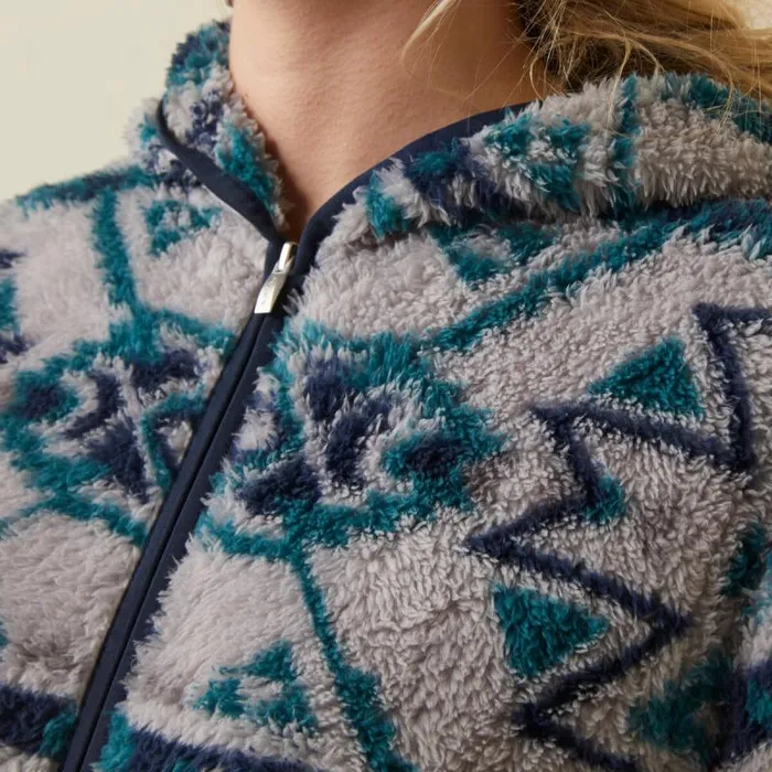 Women Sweatshirts and Hoodies Ariat REAL Berber Pullover Sweatshirt Rocky Mountain Print Women Sweatshirts and Hoodies Ariat REAL Berber Pullover Sweatshirt Rocky Mountain Print