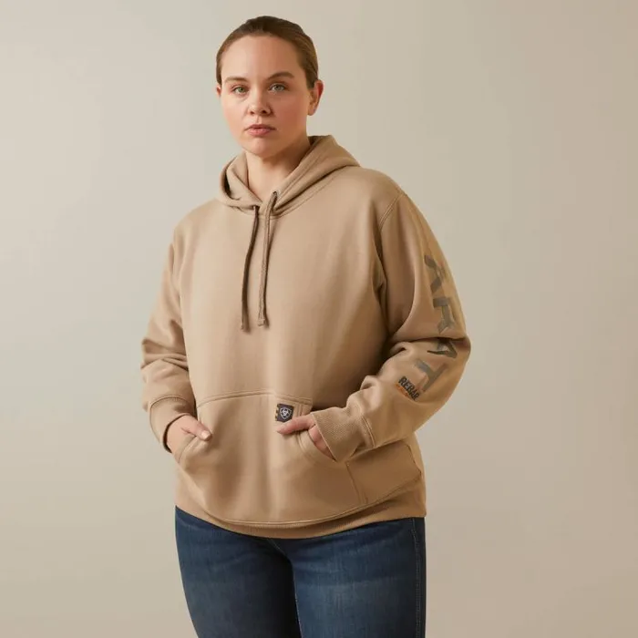 Women Sweatshirts and Hoodies Ariat Rebar Graphic Hoodie String Alloy Women Sweatshirts and Hoodies Ariat Rebar Graphic Hoodie String Alloy