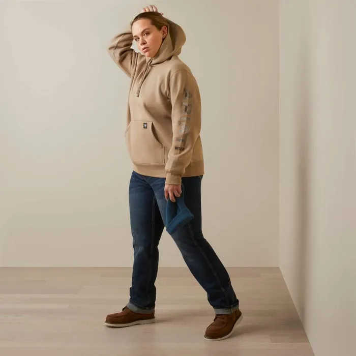 Women Sweatshirts and Hoodies Ariat Rebar Graphic Hoodie String Alloy Women Sweatshirts and Hoodies Ariat Rebar Graphic Hoodie String Alloy