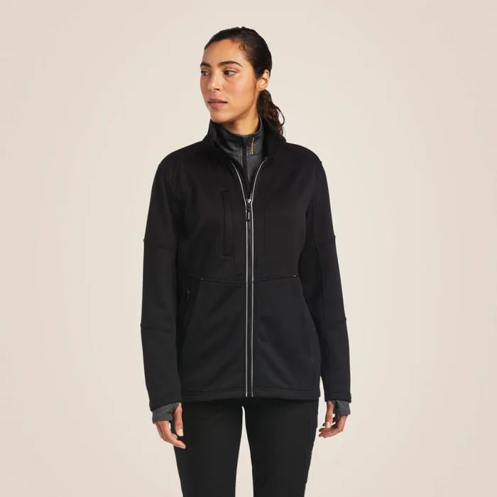 Women Sweatshirts and Hoodies Ariat Rebar Polartec Elite Full Zip Sweatshirt Black Women Sweatshirts and Hoodies Ariat Rebar Polartec Elite Full Zip Sweatshirt Black