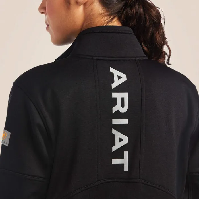 Women Sweatshirts and Hoodies Ariat Rebar Polartec Elite Full Zip Sweatshirt Black