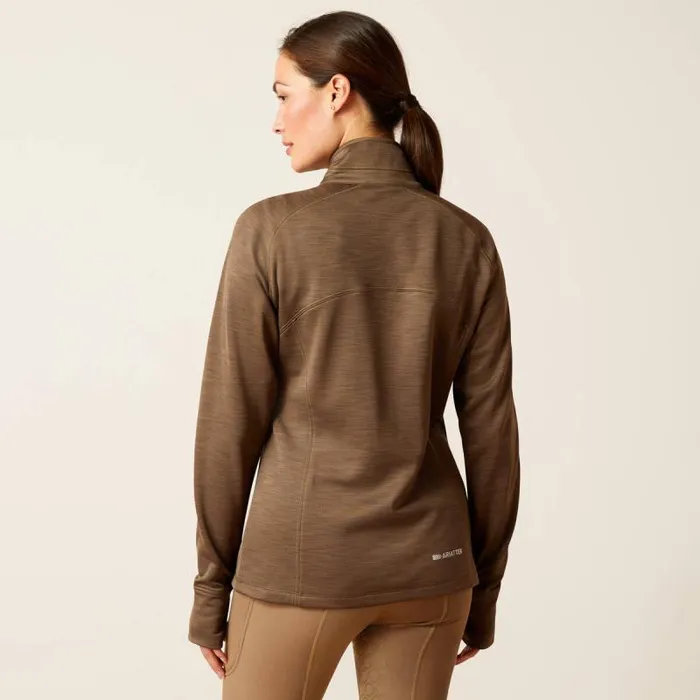 Women Sweatshirts and Hoodies Ariat Tek Team 12 Zip Sweatshirt Canteen