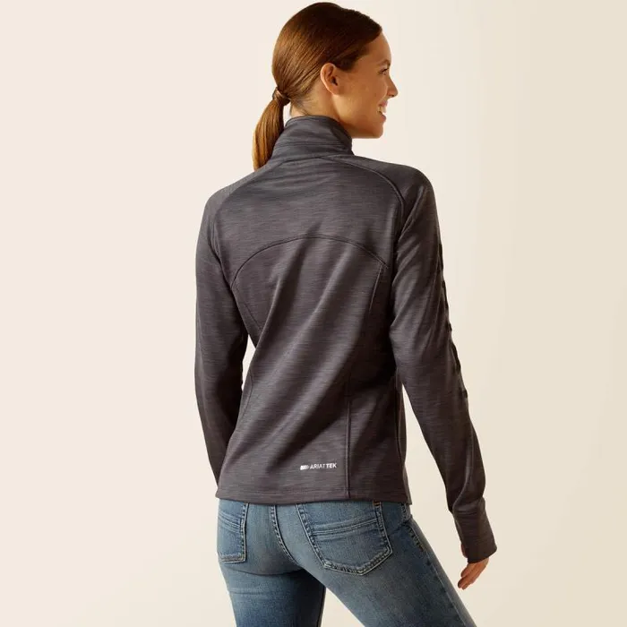 Women Sweatshirts and Hoodies Ariat Tek Team 12 Zip Sweatshirt Ebony