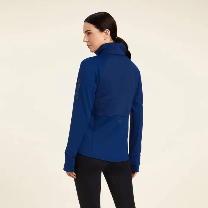 Women Sweatshirts and Hoodies Ariat Venture 12 Zip Sweatshirt Estate Blue Women Sweatshirts and Hoodies Ariat Venture 12 Zip Sweatshirt Estate Blue