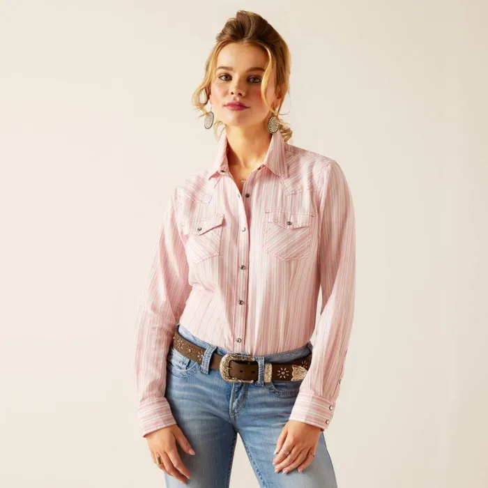 Women TShirts and Tops Ariat Angelina Shirt Sassy Stripe