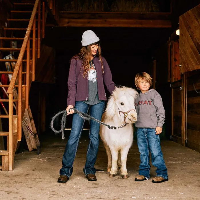 Women TShirts and Tops Ariat Ariat Cow Gal Tee Charcoal Heather Women TShirts and Tops Ariat Ariat Cow Gal Tee Charcoal Heather