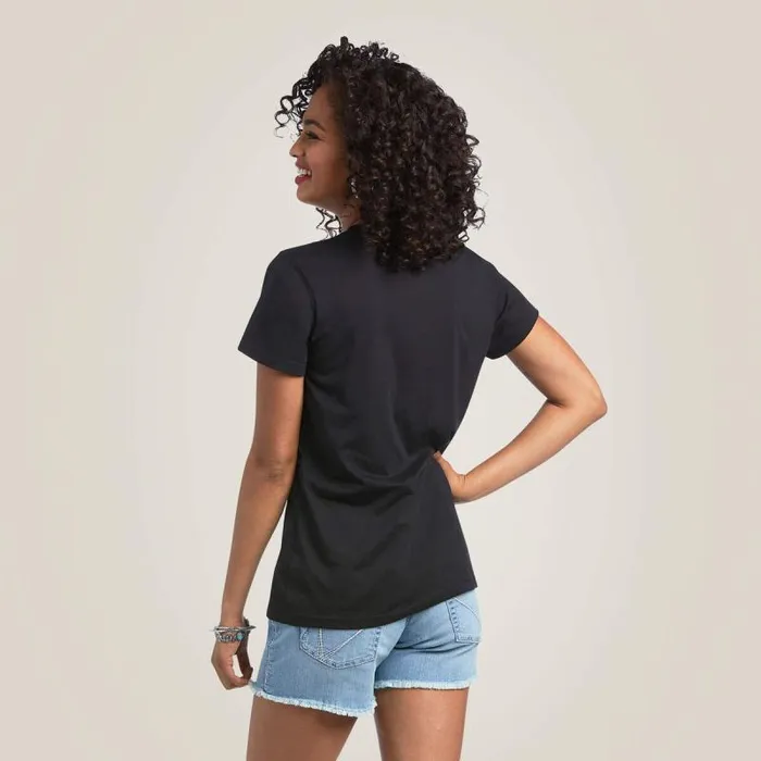Women TShirts and Tops Ariat Ariat Serape Style TShirt Black Women TShirts and Tops Ariat Ariat Serape Style TShirt Black
