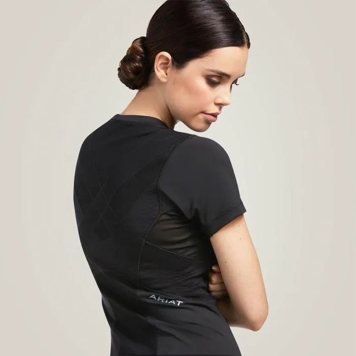 Women TShirts and Tops Ariat Ascent Crew Baselayer Black Women TShirts and Tops Ariat Ascent Crew Baselayer Black