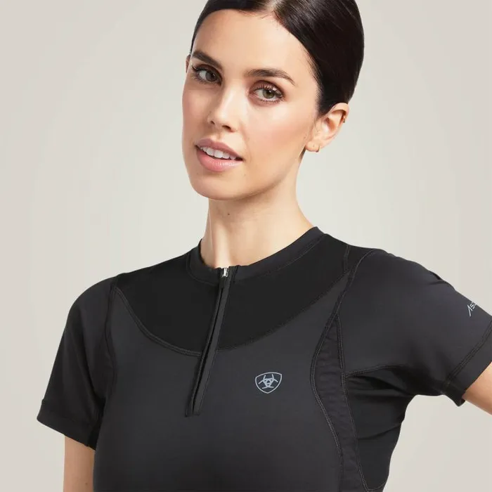 Women TShirts and Tops Ariat Ascent Crew Baselayer Black Women TShirts and Tops Ariat Ascent Crew Baselayer Black