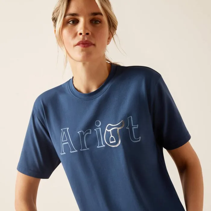 Women TShirts and Tops Ariat BF TShirt Dark Denim