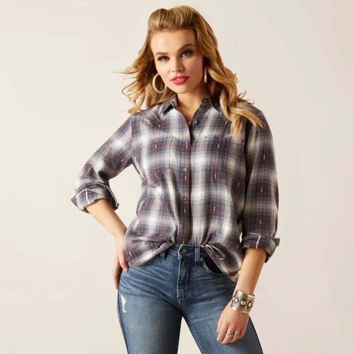 Women TShirts and Tops Ariat Billie Jean Shirt Folkstone