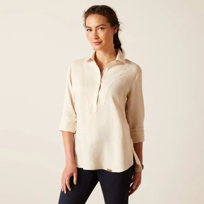 Women TShirts and Tops Ariat Cazadero Blouse Ancient Scroll