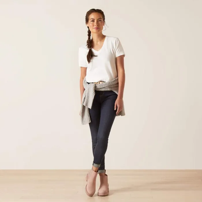 Women TShirts and Tops Ariat Fairford TShirt White Women TShirts and Tops Ariat Fairford TShirt White