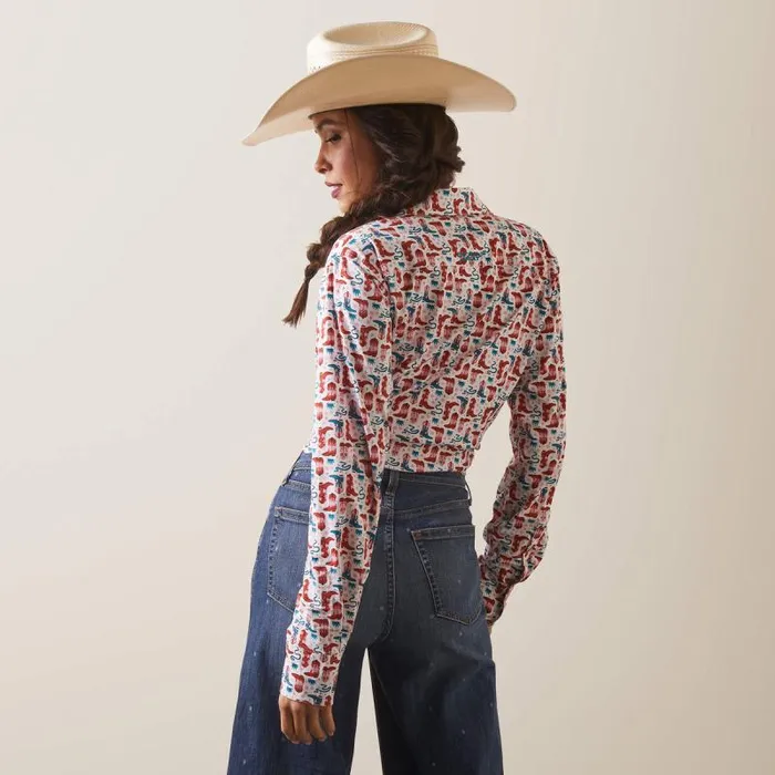 Women TShirts and Tops Ariat Kirby Stretch Shirt Blazin Boots Women TShirts and Tops Ariat Kirby Stretch Shirt Blazin Boots
