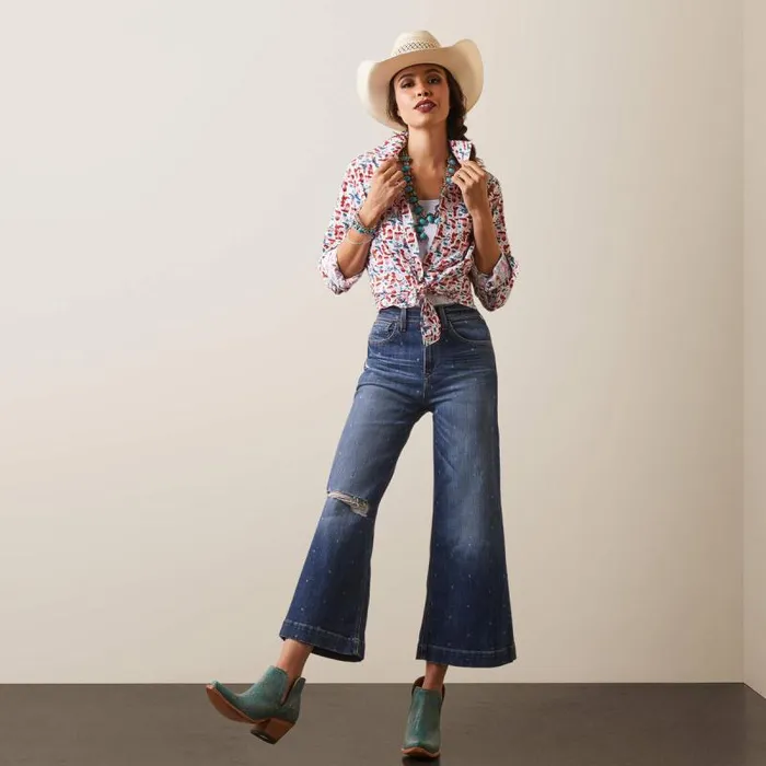 Women TShirts and Tops Ariat Kirby Stretch Shirt Blazin Boots Women TShirts and Tops Ariat Kirby Stretch Shirt Blazin Boots