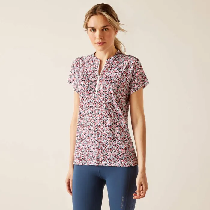 Women TShirts and Tops Ariat Labyrinth 14 Zip Baselayer Foliole
