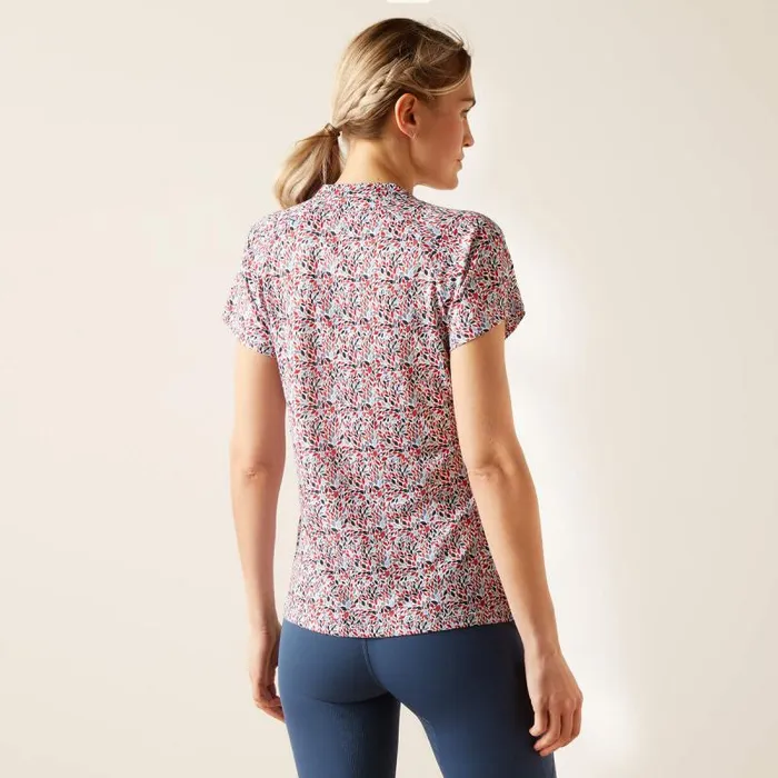 Women TShirts and Tops Ariat Labyrinth 14 Zip Baselayer Foliole Women TShirts and Tops Ariat Labyrinth 14 Zip Baselayer Foliole