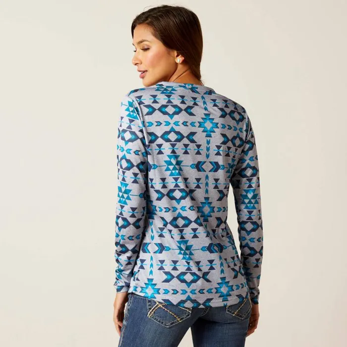 Women TShirts and Tops Ariat Laguna Top Riverton Print