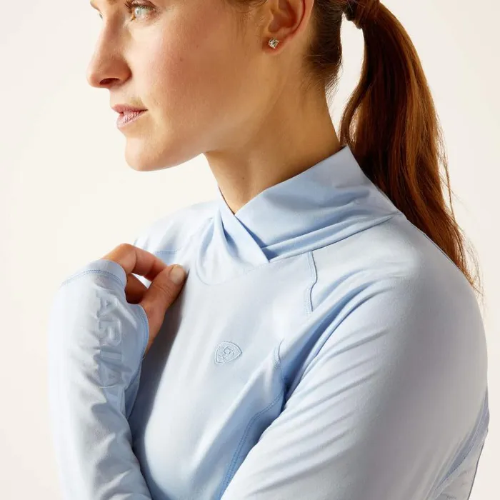 Women TShirts and Tops Ariat Lowell Wrap Baselayer Cote Dazur Women TShirts and Tops Ariat Lowell Wrap Baselayer Cote Dazur
