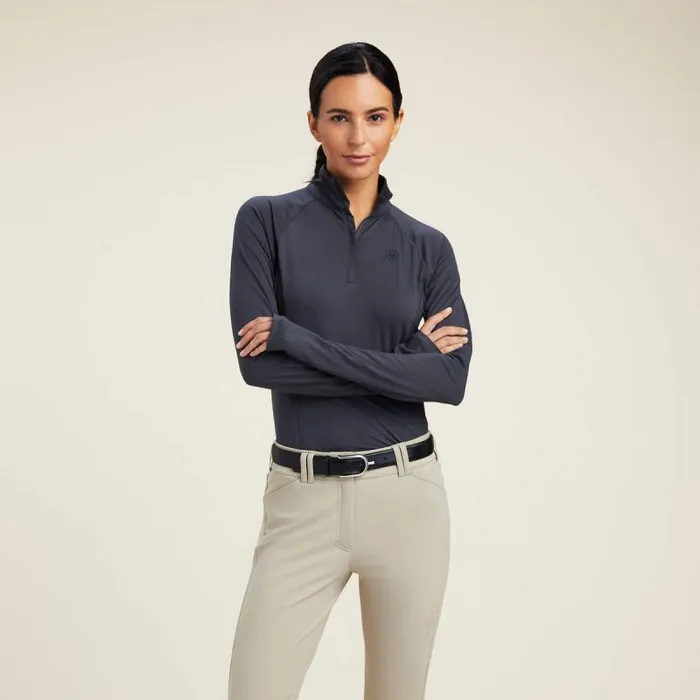 Women TShirts and Tops Ariat Lumina Lowell Baselayer Ebony