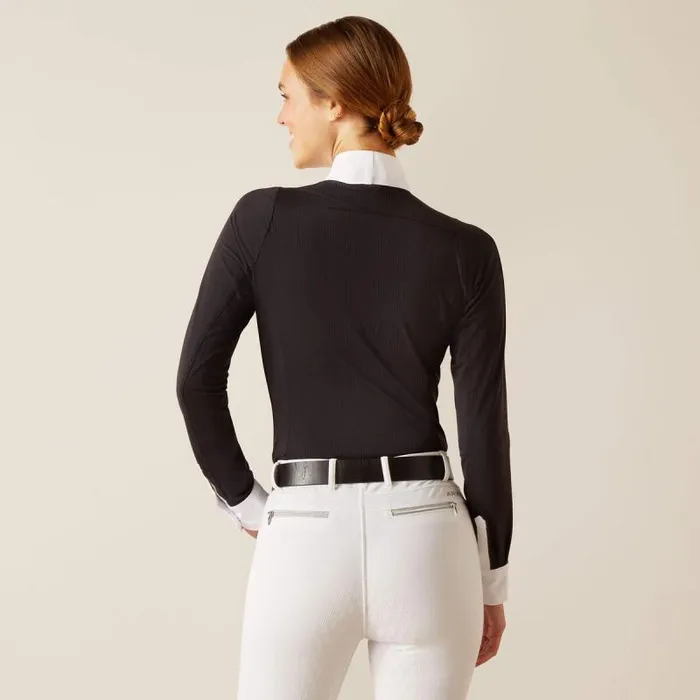 Women TShirts and Tops Ariat Luxe Show Shirt Black Women TShirts and Tops Ariat Luxe Show Shirt Black