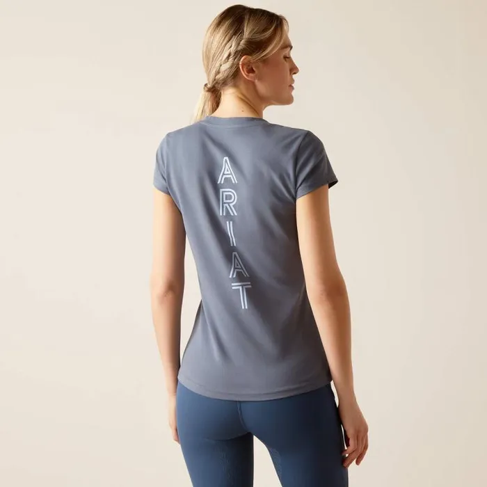 Women TShirts and Tops Ariat Marquee TShirt China Blue Women TShirts and Tops Ariat Marquee TShirt China Blue