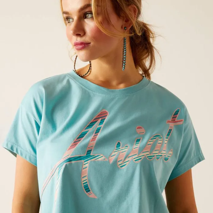 Women TShirts and Tops Ariat Mills TShirt Marine Blue Women TShirts and Tops Ariat Mills TShirt Marine Blue