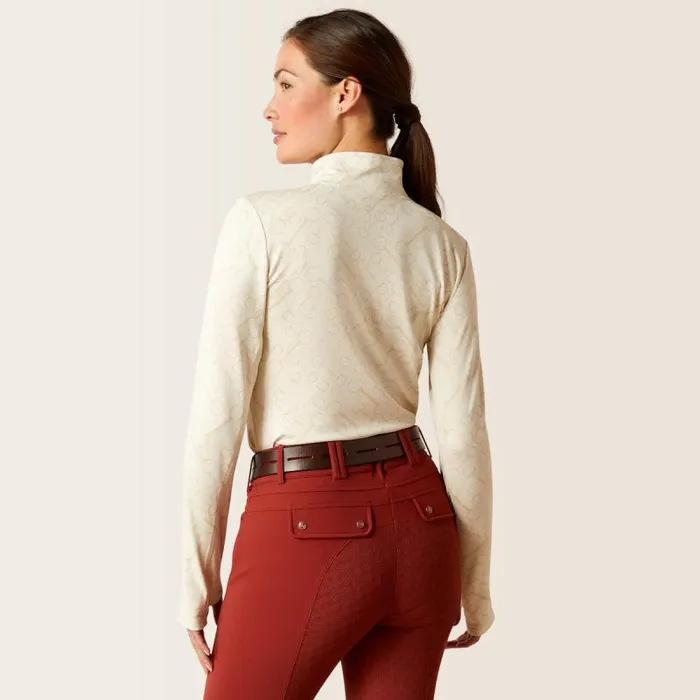 Women TShirts and Tops Ariat Prophecy 14 Zip Baselayer Petrified Oak Women TShirts and Tops Ariat Prophecy 14 Zip Baselayer Petrified Oak