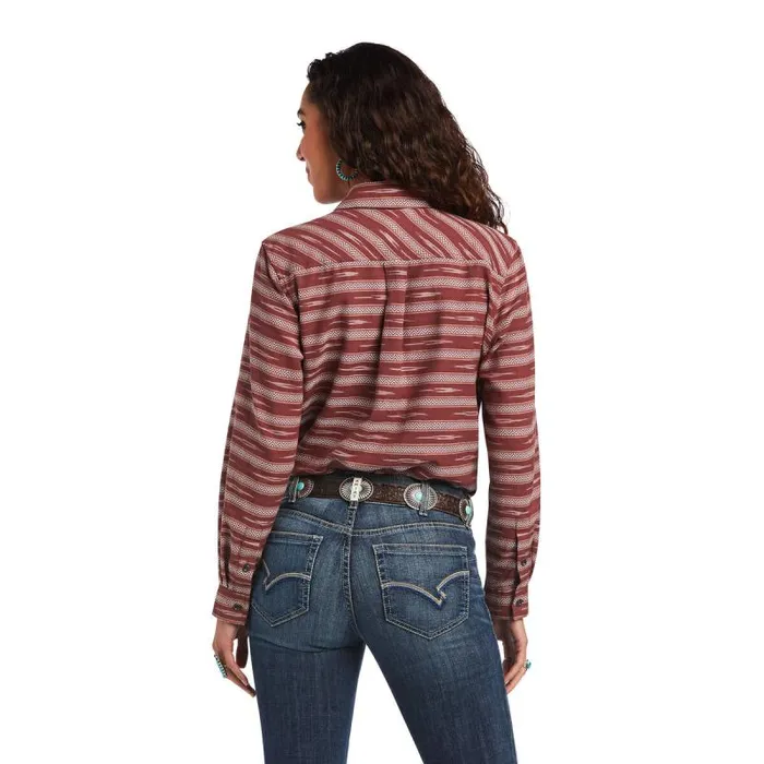 Women TShirts and Tops Ariat REAL Billie Jean Shirt Ikat Jacquard Women TShirts and Tops Ariat REAL Billie Jean Shirt Ikat Jacquard