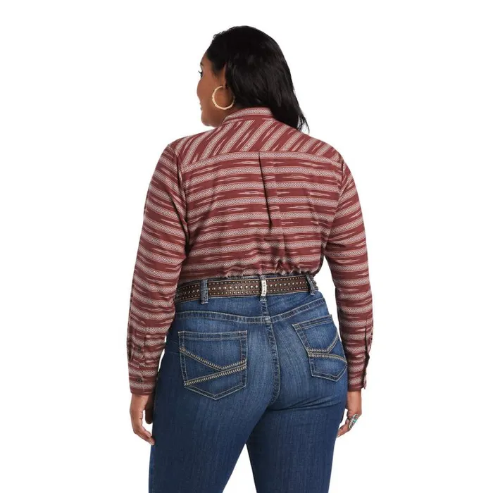 Women TShirts and Tops Ariat REAL Billie Jean Shirt Ikat Jacquard Women TShirts and Tops Ariat REAL Billie Jean Shirt Ikat Jacquard