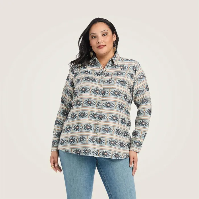Women TShirts and Tops Ariat REAL Creekside Shirt Creekside Jacquard Women TShirts and Tops Ariat REAL Creekside Shirt Creekside Jacquard