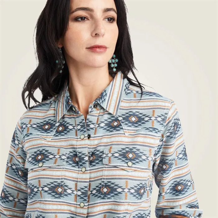 Women TShirts and Tops Ariat REAL Creekside Shirt Creekside Jacquard Women TShirts and Tops Ariat REAL Creekside Shirt Creekside Jacquard