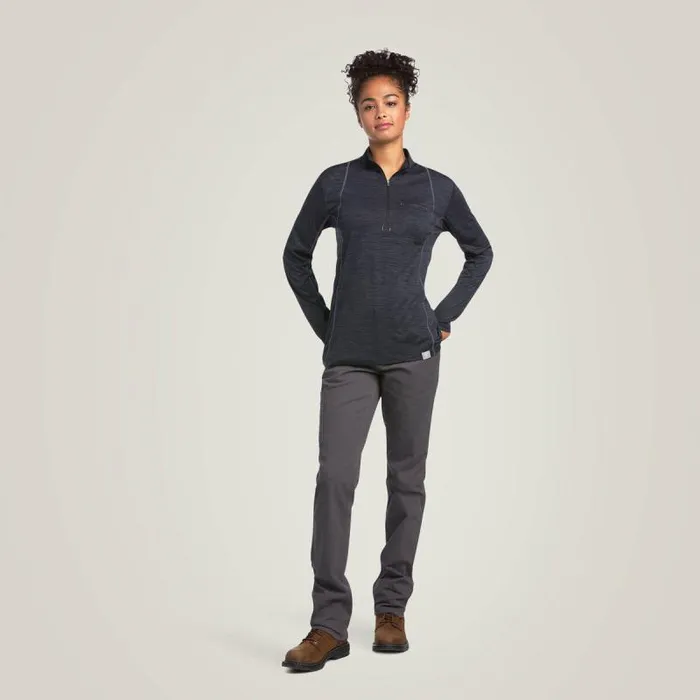 Women TShirts and Tops Ariat Rebar Evolution 12 Zip Top Black Women TShirts and Tops Ariat Rebar Evolution 12 Zip Top Black