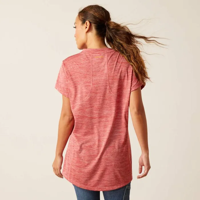 Women TShirts and Tops Ariat Rebar Evolution TShirt Mineral Red Women TShirts and Tops Ariat Rebar Evolution TShirt Mineral Red