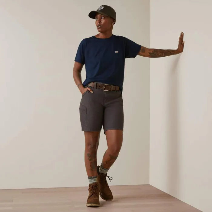 Women TShirts and Tops Ariat Rebar Heat Fighter TShirt Navy Dusk Women TShirts and Tops Ariat Rebar Heat Fighter TShirt Navy Dusk