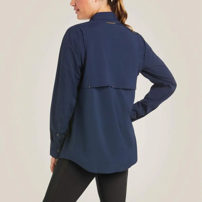 Women TShirts and Tops Ariat Rebar Made Tough VentTEK DuraStretch Work Shirt Navy Women TShirts and Tops Ariat Rebar Made Tough VentTEK DuraStretch Work Shirt Navy