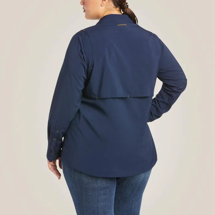 Women TShirts and Tops Ariat Rebar Made Tough VentTEK DuraStretch Work Shirt Navy Women TShirts and Tops Ariat Rebar Made Tough VentTEK DuraStretch Work Shirt Navy