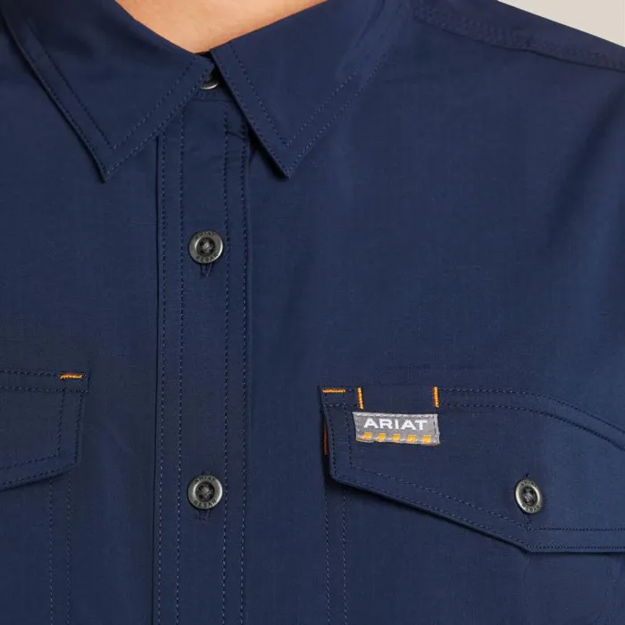Women TShirts and Tops Ariat Rebar Made Tough VentTEK DuraStretch Work Shirt Navy Women TShirts and Tops Ariat Rebar Made Tough VentTEK DuraStretch Work Shirt Navy